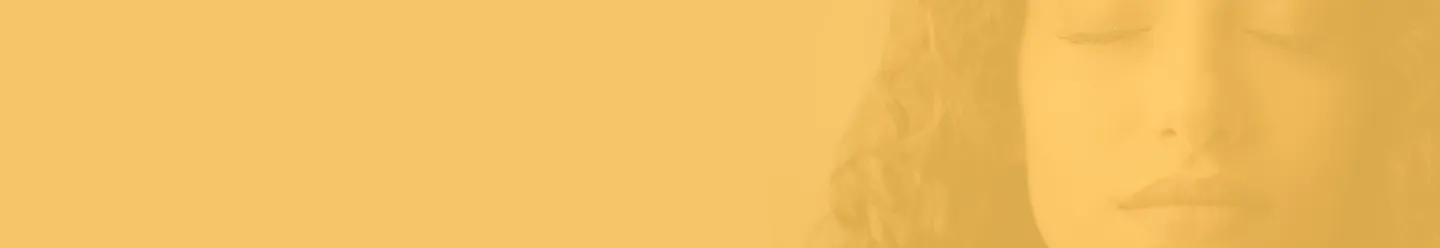 Background Image Background image with an orange colored overlay with a female meditating on the right side